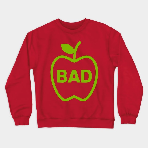 Bad Apple Crewneck Sweatshirt by Wyrd Merch